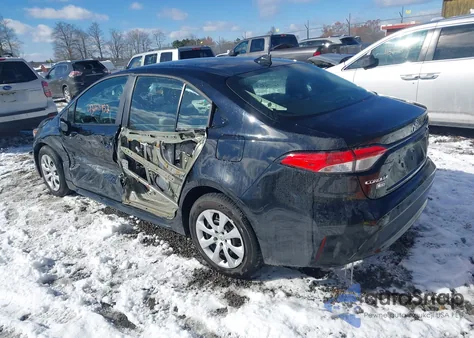 2025 Toyota Corolla Le z USA, uszkodzony, nr VIN 5YFB4MDE3SP341167